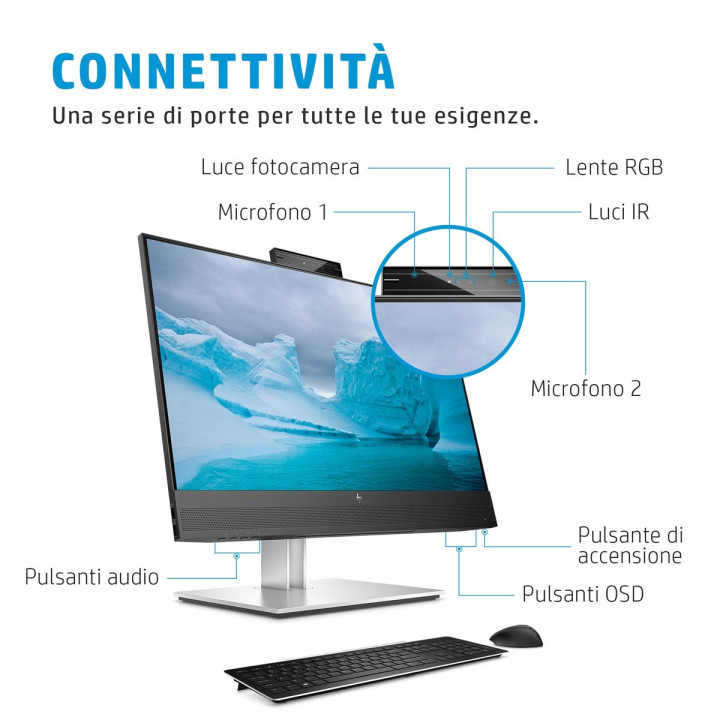 HP INC. HP E24MV G4 CONF FHD 23.8 1920X1080 3YWOFF